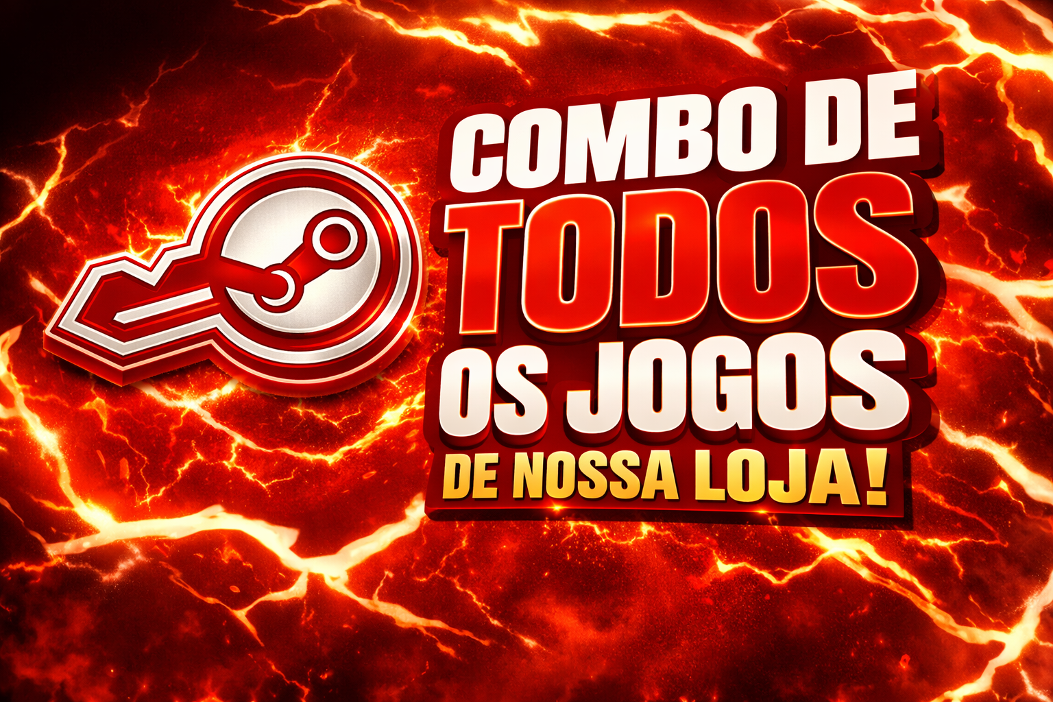 🔥COMBO DE TODOS OS JOGOS DE NOSSA LOJA! [ ⚡OFERTA RELÂMPAGO]